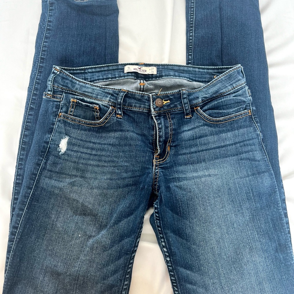 Hollister Classic Straight Leg Jeans - Indigo
